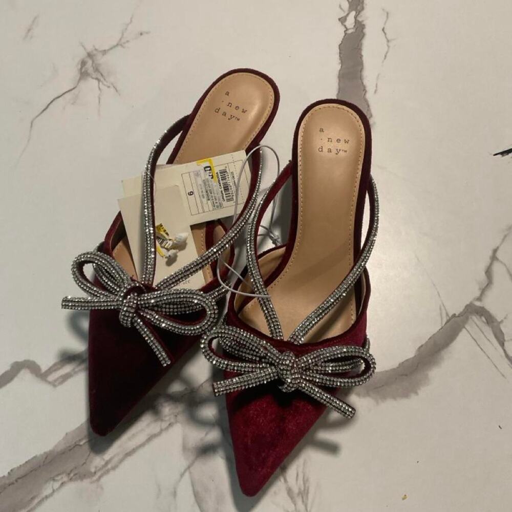 A new day burgundy velvet
